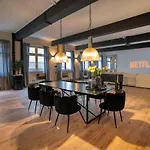 Design Loft - Heimkino - Zentral - Parkplatz - Tischkicker - Kueche Apartmán Wiesbaden