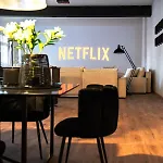 Design Loft - Heimkino - Zentral - Parkplatz - Tischkicker - Kueche Wiesbaden