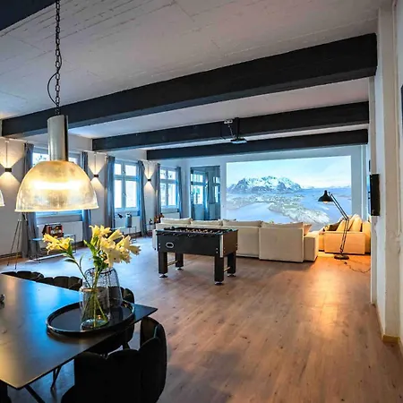 Lägenhet Design Loft - Heimkino - Zentral - Parkplatz - Tischkicker - Kueche Wiesbaden