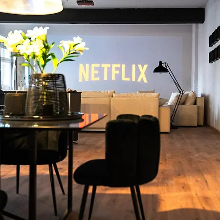 Design Loft - Heimkino - Zentral - Parkplatz - Tischkicker - Kueche Wiesbaden