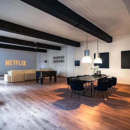 Design Loft - Heimkino - Zentral - Parkplatz - Tischkicker - Kueche * Wiesbaden