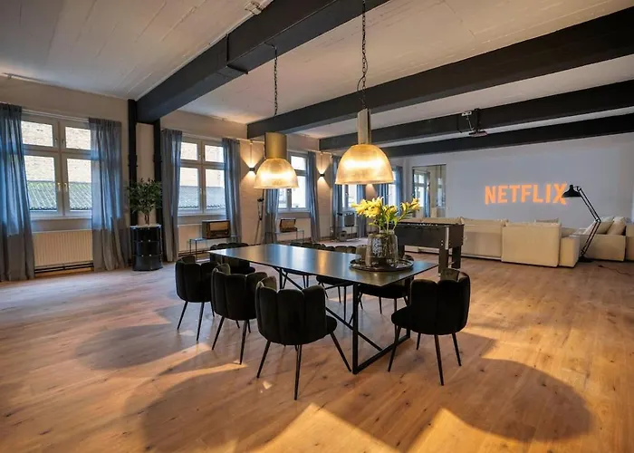 Design Loft - Heimkino - Zentral - Parkplatz - Tischkicker - Kueche شقة فيسبادن