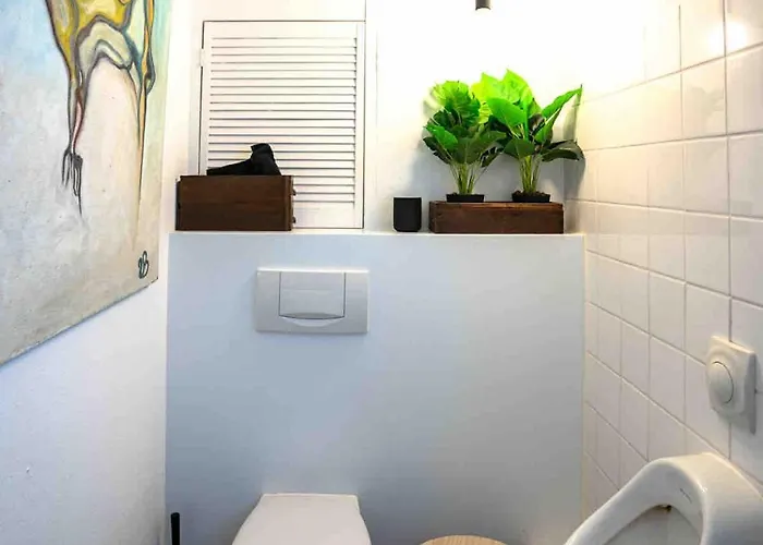 شقة Design Loft - Heimkino - Zentral - Parkplatz - Tischkicker - Kueche *