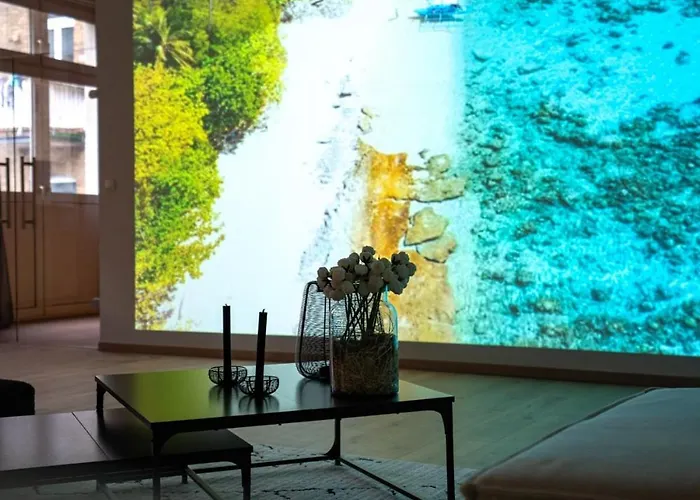 Design Loft - Heimkino - Zentral - Parkplatz - Tischkicker - Kueche شقة *