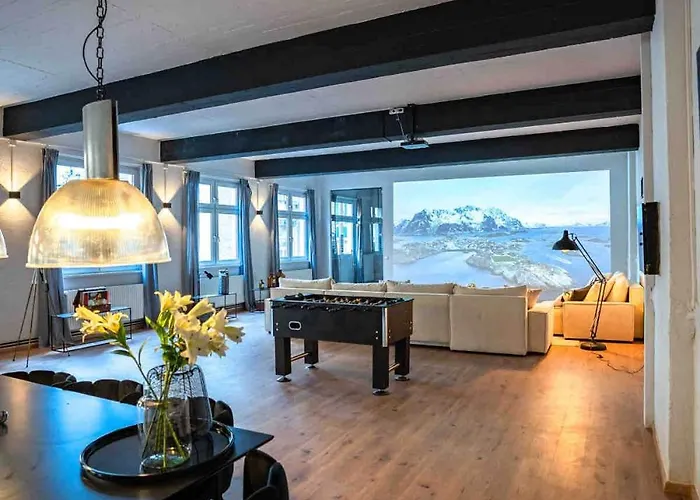 شقة Design Loft - Heimkino - Zentral - Parkplatz - Tischkicker - Kueche فيسبادن