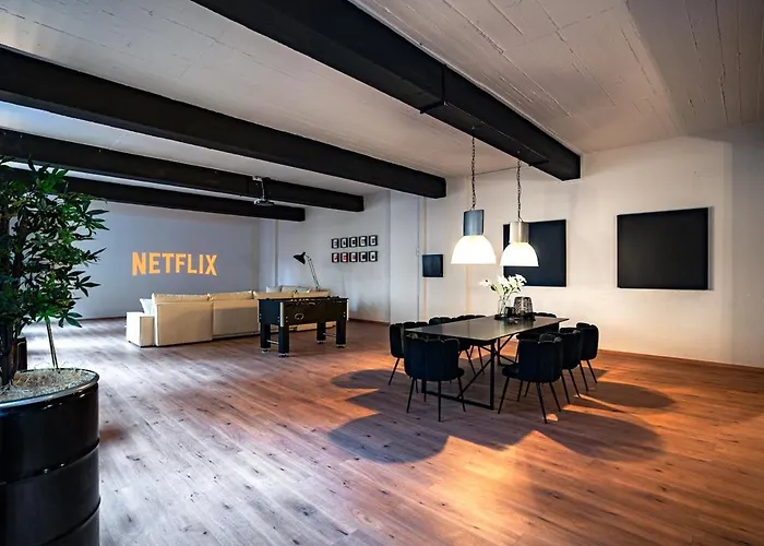 Design Loft - Heimkino - Zentral - Parkplatz - Tischkicker - Kueche * فيسبادن